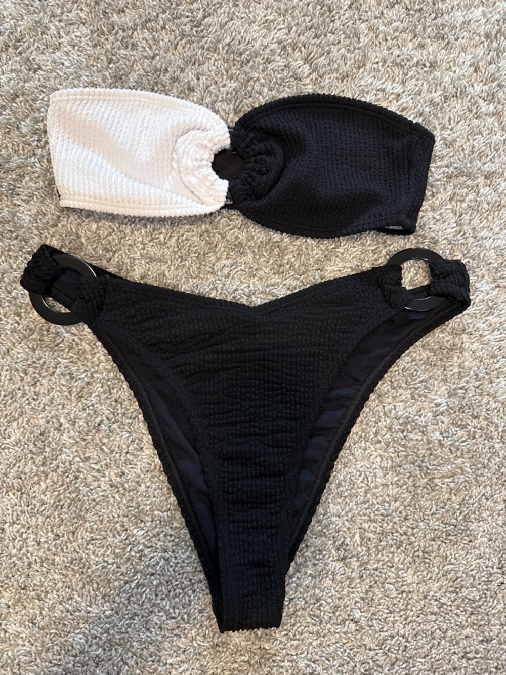 Nasty Gal 2 Piece Bikini Set Size 4 - Picture 3 of 9
